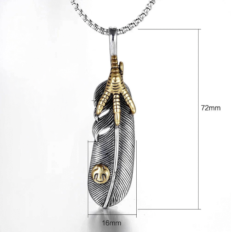 Colgante Alas y Pluma